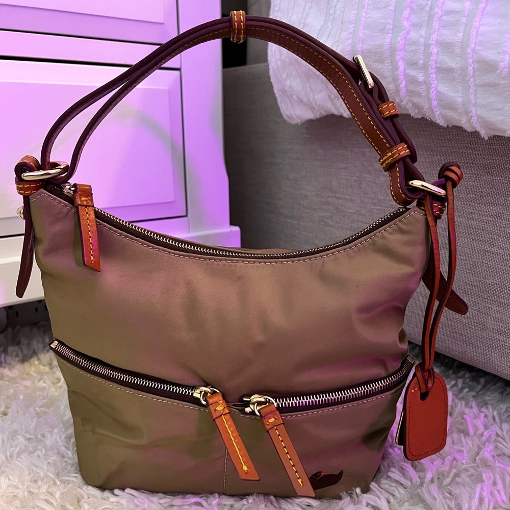 Dooney & Bourke Small Nylon Pocket Sac Shoulder Bag